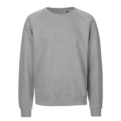 Unisex Tiger Cotton Sweatshirt Tops & Tees The Ethical Gift Box (DEV SITE) Sport Grey XS 
